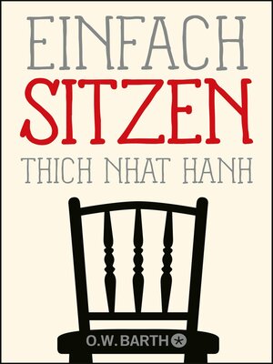 cover image of Einfach sitzen